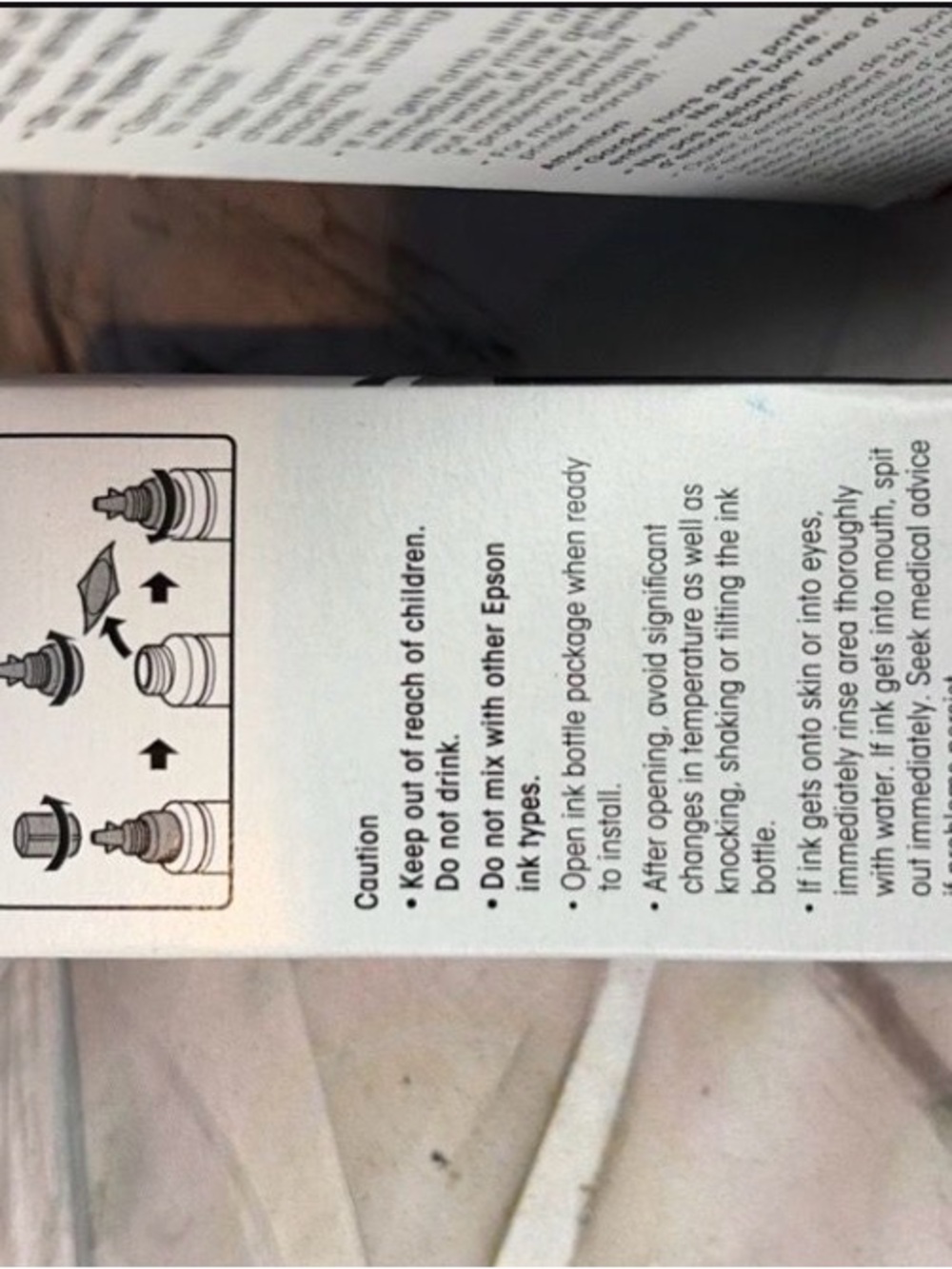 Printed instructions on packaging - Picture 2 of 6